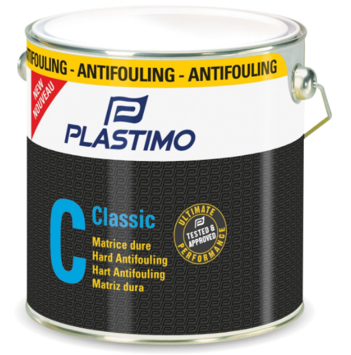 ANTIFOULING MATRICE DURE CLASSIC PLASTIMO [Couleur: Noir] [litre: 0.75L]
