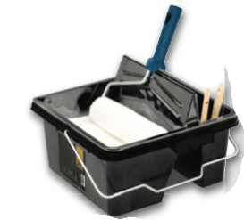 BAC À PEINTURE 2 COMPARTIMENTS 380X370X250MM