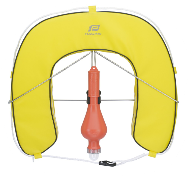 BOUÉE FER À CHEVAL DÉHOUSSABLE [Couleur: Jaune]