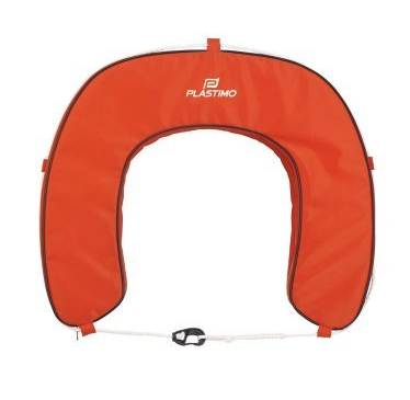 BOUÉE FER À CHEVAL DÉHOUSSABLE [Couleur: Orange]