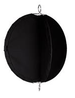 BOULE DE SIGNALISATION [Diamètre: 60cm] [Couleur: Noir] [Matériau: Toile de voile]