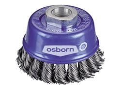 BROSSE ABRASIVE POUR MEULEUSE [Fil Torsadé G M 14: Qualité industrielle D65]