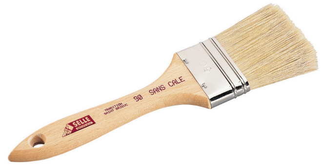 BROSSE PLATE À LAQUER 90 TRADITION [Numéro: Tradition n°40]