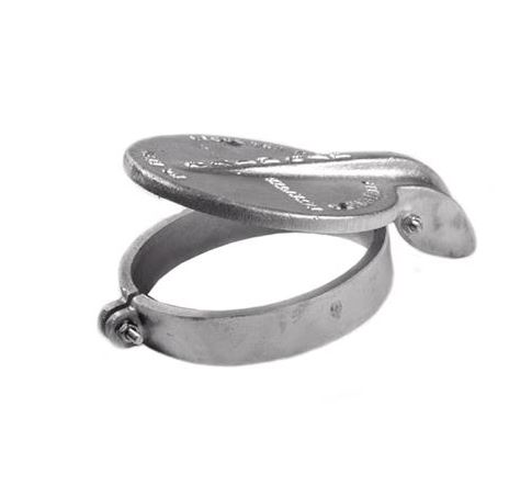 CLAPET D'ÉCHAPPEMENT ALU ANTI-PLUIE Ø83MM