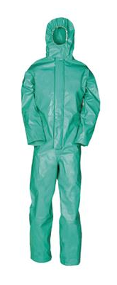COMBINAISON DE PROTECTION PRODUIT CHIMIQUE LIQUIDE VERT TXXL