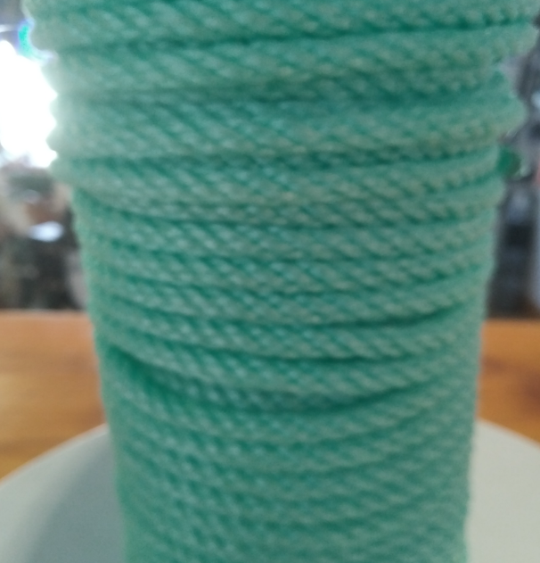 CORDE PE 4 TORONS VERT 220M [Diamètre: 6mm]