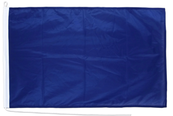 DRAPEAU COULEUR [Taille: 90cm * 60cm] [Couleur: Bleu]