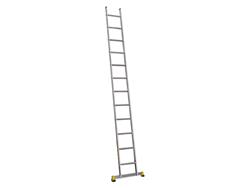 ÉCHELLE DE CALE ALU AVEC STABILISATEUR 8 MARCHES 240CM