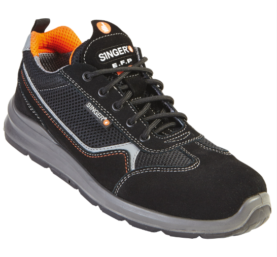 CHAUSSURES DE SÉCURITÉ GENES AMAGNÉTIQUE CROUTE DE CUIR T47 NORMES S1PL FO SR