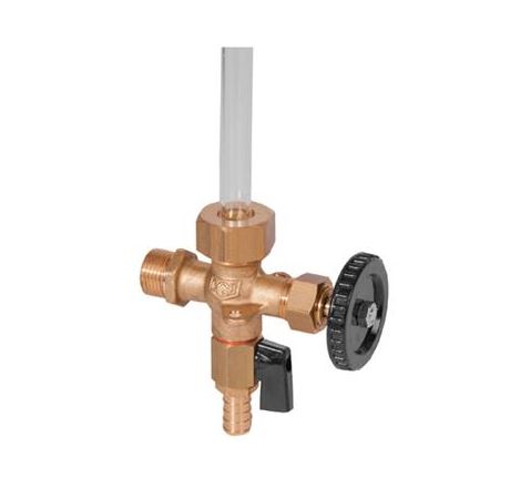 INDICATEUR DE NIVEAU ROBINET 12-13MM POUR GASOIL DIESEL EAU [Type: Robinet de vidange] [Déscription: Robinet vanne]