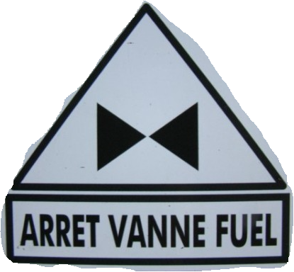 MAGNET ARRÊT VANNE FUEL 9,3X10CM