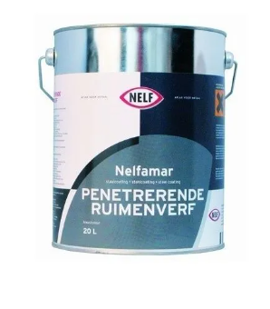 NELFAMAR PEINTURE DE CALE ROUGE BRUN 20L