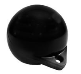 POIDS DRAPEAU NOIR Ø90MM