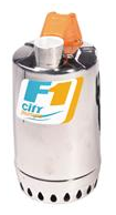 POMPE CITY SPEED 230V [Caracteristique: F1 sans flotteur] [Pompe: 50M]