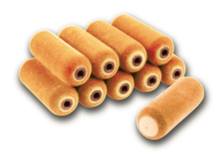 ROULEAU MOUSSE FLOQUÉE [Taille: 110mm  orange]