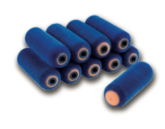 ROULEAU MOUSSE FLOQUÉE BLEUE EXTRA FORTE DENSITÉ 15CM