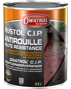 RUSTOL C.I.P. [Couleur: Rouge brun] [Volume: 2,5 litres]