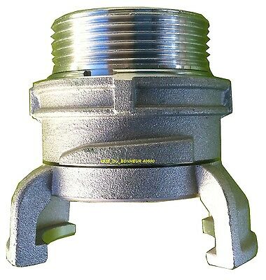 RACCORD SYM ALU DN40 AVEC VERROU MÂLE 1&quot;1/2