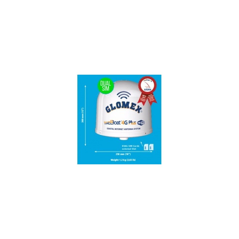 WEBBOAT  4G  GLOMEX DUAL  SIM