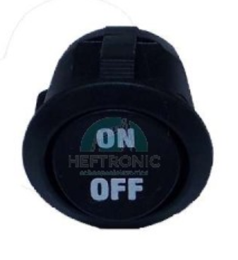 BOUTON PLAQUETTE ROND 20MM ON/OFF