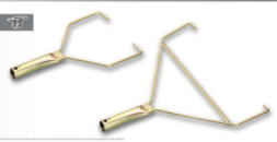 [400425] MONTURE DOUBLE BRANCHE &quot;ÉCO&quot; 25CM