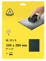 [51.80.400P] ABRASIF FEUILLE  RÉSISTANT À L'EAU (PAQUET) [Grain: Grain 400]