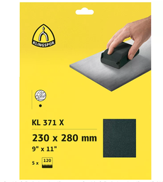 [51.80.080P] ABRASIF FEUILLE  RÉSISTANT À L'EAU GRAIN 80 PAQUET DE 50