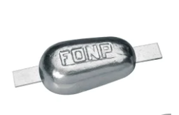 [YAA017] ANODE ZINC À SOUDER [Matière: Zinc] [Poids: 3KG] [Utilisation: Souder]