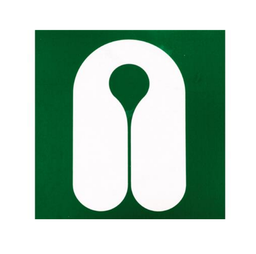 [OUA876] AUTOCOLLANT &quot;GILET DE SAUVETAGE&quot; 15X17CM