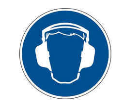 [OUA910] AUTOCOLLANT &quot;PORT DU CASQUE&quot; Ø20CM