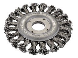 [41.30.115] BROSSE ABRASIVE POUR MEULEUSE [Fil Torsadé G M 14: Qualité traditionnelle D115x10 B22.2 STD]