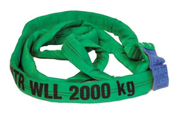 [03.09.640] ÉLINGUE VERTE POUR JANTE ALUMINIUM 200CM 2000KG