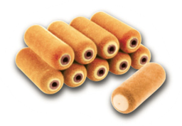 [208111S] ROULEAU MOUSSE FLOQUÉE [Taille: 110mm  orange]