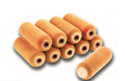 [208106] ROULEAU MOUSSE FLOQUÉE [Taille: 60mm bleu]