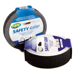 [49.26.025] RUBAN AUTOCOLLANT ANTIDÉRAPANT [Taille: 25mm] [Couleur: Noir]