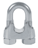 [04.24.613] SERRE-CABLE ÉTRIER INOX 316 [Diamètre: 13mm]