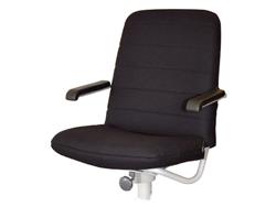 [20.54.003] SIÈGE DE PILOTAGE MARYLAND TISSU BLEU FONCÉ SANS SUPPORT