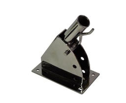 [OUS008] SUPPORT HAMPE A DRAPEAU PLIABLE [Taille: 40mm] [Matière: Inox]