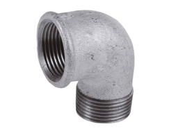 [POC463] COUDE 90° ZINGUÉ MÂLE/FEMELLE Ø1"