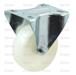 [53613] ROUE FIXED PLASTIC/NYLON  200MM 400 KG