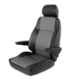 [OUB892] SIÈGE DE PILOTAGE SCHUBERT SIMILICUIR NOIR SANS SUPPORT